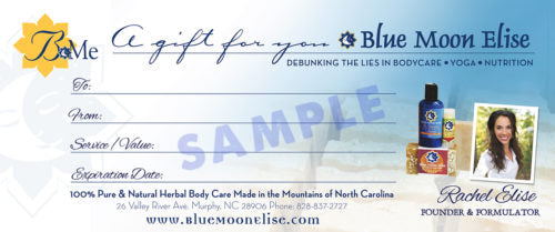 BMe Gift Certificates – Products