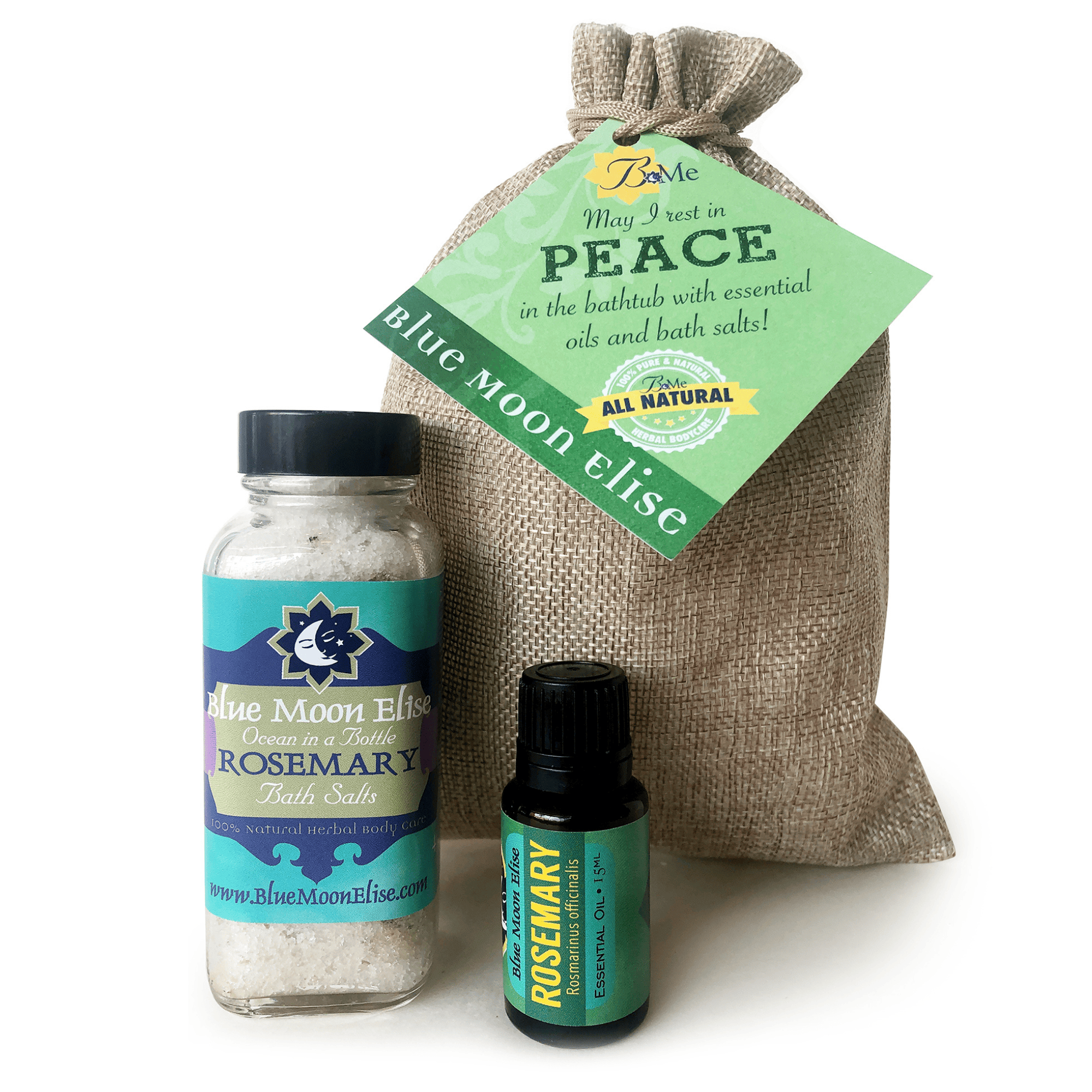 Peace Gift Bag – May I Rest In Peace with Essential Oils and Bath Salts