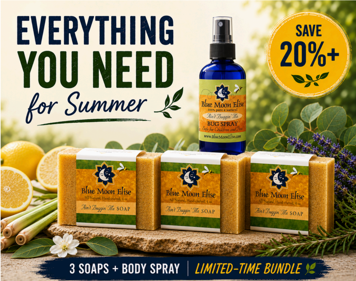 Ain’t Buggin’ Me Soap + Water-Based Spray Bundle